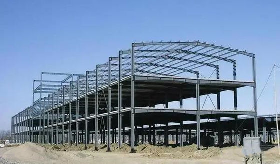 De Bouwconstructie van het staalkader Multi - de Structuurpakhuis van het Verhaalstaal