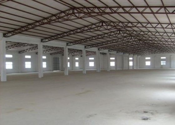 Voorgefabriceerd vuurbestendig stalen frame Werkplaats / magazijn / hangargebouw