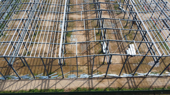 4000m2 voorgefabriceerde staalconstructie magazijn H sectie staal