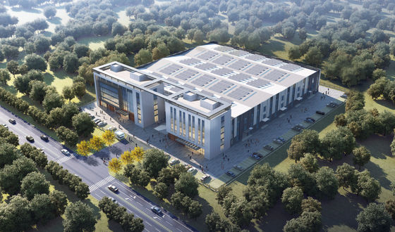 Voorgefabriceerde staalconstructie