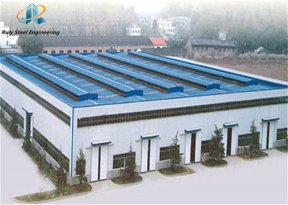 Professionele Economische Ontworpen Geprefabriceerde Gefabriceerde Industriële Grote Span Portal Frame Kran Workshop