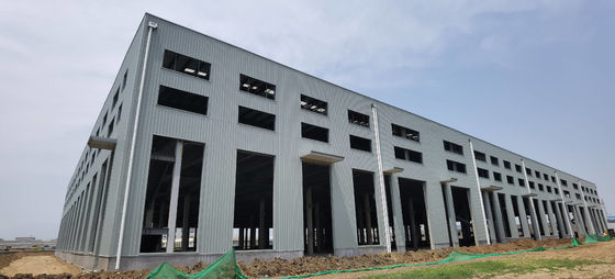 Vervaardiging Gegalvaniseerde staalconstructie Kerk magazijn Snelle installatie