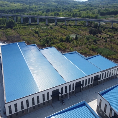 Prefab Steel Structure Building met CE-gecertificeerde levensduur van 50 jaar