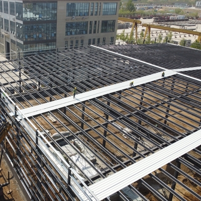Achtegel staalbouw met H-afdelingsbalken Levensduur 50 jaar