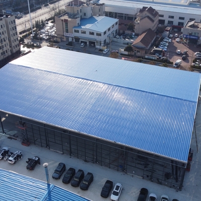 Prefab stalen constructie werkplaats voor autoreparatiebedrijven