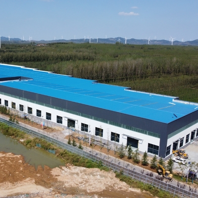 Prefabriceerde Gegalvaniseerde H-sectie Stalen Gebouw Q235 Q355