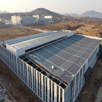 Zware Industrie Stalen Constructie Werkplaats Prefab Gebouw