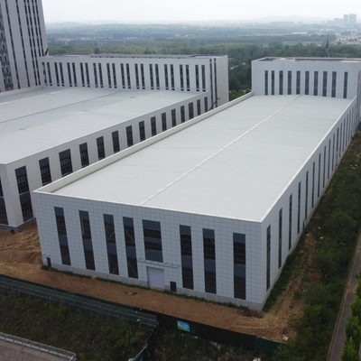 Prefab Steel Structure Building met CE-gecertificeerde levensduur van 50 jaar