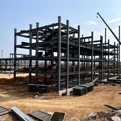 Geschilderd geprefabriceerd stalen hotelgebouw voor resortprojecten
