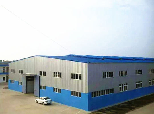 Portal Frame Prefab Preassembled Steel Workshop Gebouw Berging Garage Warmgewalste sectie