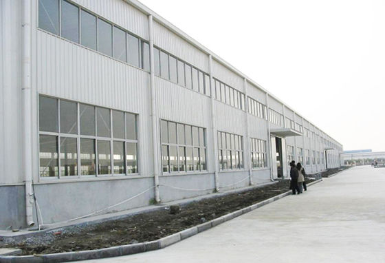 Warme verkoop Prefabriceerd staal Werkplaats Gebouw Metalen gegalvaniseerd portaal frame Constructie opslag