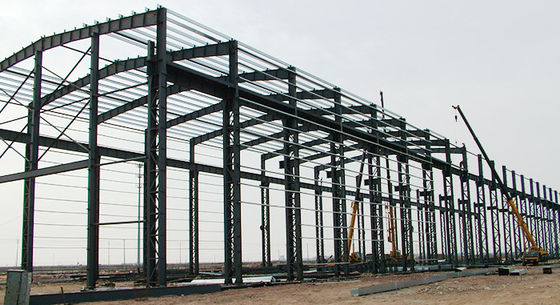 Industriële Low Cost Workshop Warmgewalste sectie staalconstructie Made in China