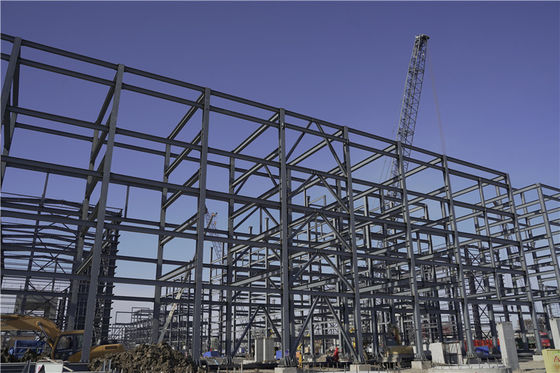 Chemische fabriek voor geprefabriceerde staalconstructies met een levensduur van 50 jaar
