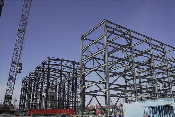 Chemische fabriek voor geprefabriceerde staalconstructies met een levensduur van 50 jaar