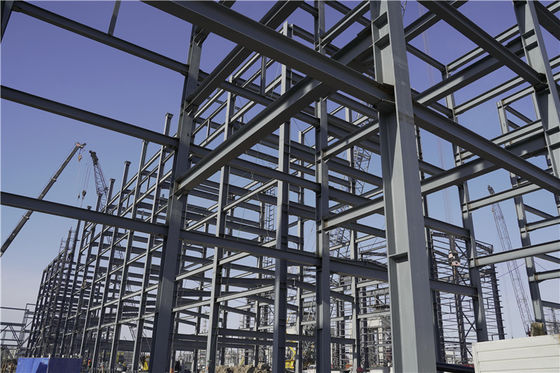 Chemische fabriek voor geprefabriceerde staalconstructies met een levensduur van 50 jaar