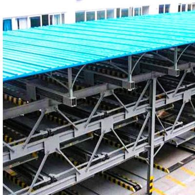 Meerlaagse Grote Overspanning Geprefabriceerde Stalen Parkeerstructuur Q235B Q355B