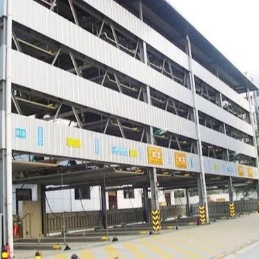 Meerlaagse Grote Overspanning Geprefabriceerde Stalen Parkeerstructuur Q235B Q355B