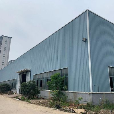 Prefab Boltverbinding Te koop Industriële staalbouw Metalen staalconstructies Werkplaats