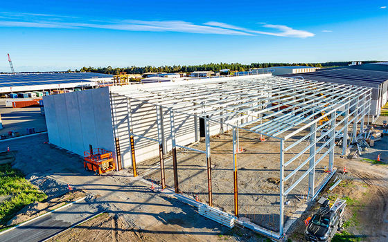 Chinese fabriek gemaakt prefab workshop portaal frame constructie met lage kosten voor opslag