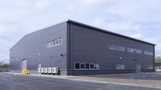 Prefab Stalen Constructie Basketbalveld Multi-veld Grote Spanning