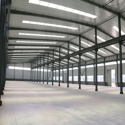 Pre-engineered staalstructuur Badmintonzaal Q235B Q355B Materiaal