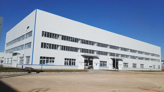 China Industriële prefab structuur magazijn hoogwaardige op maat gemaakte constructie voor opslag
