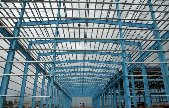 Prefab Stalen Constructie Werkplaats met Bovenloopkraan