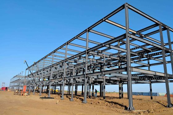 Grote span op maat Fabriek Schop Prefabrieke staalconstructie Werkplaats