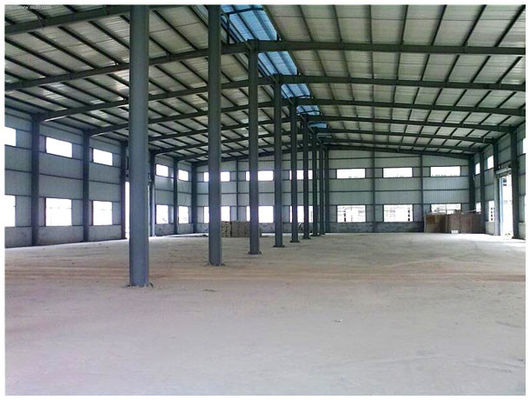 Grote span op maat Fabriek Schop Prefabrieke staalconstructie Werkplaats