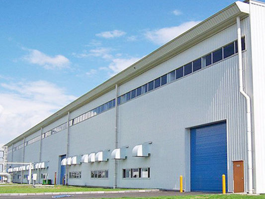 Portal Frame Staalbalk Kolom Staalstructuur Warehouse Hoge mate van aanpassing