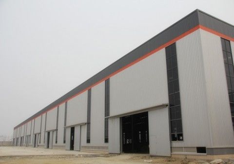 Industriële geprefabriceerde lichte staalstructuur magazijngebouw H-sectie constructie geproduceerd door China