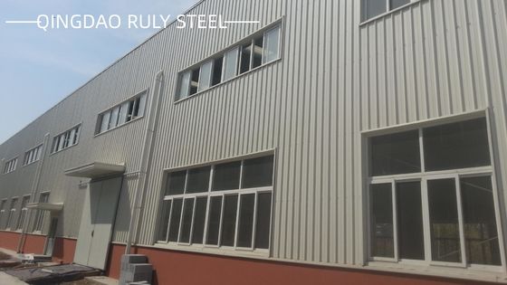 Grote span op maat Fabriek Schop Prefabrieke staalconstructie Werkplaats