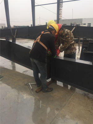 Werkplaats voor prefab staalconstructies voor melkpoederverwerkingsinstallatie