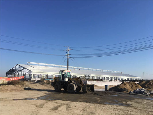 Q235B Geprefabriceerde Stalen Constructie Veehouderijgebouw