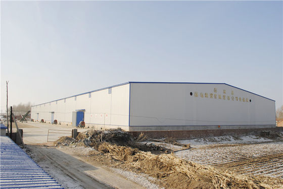 Prefab Stalen Constructie Magazijn met 50 Jaar Levensduur Q235B Q355B