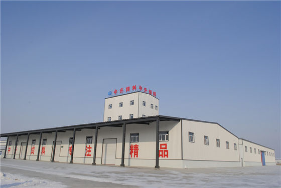 Prefabricaten van metaal Industrieel Draagbaar Structurele Frame Steel Workshop
