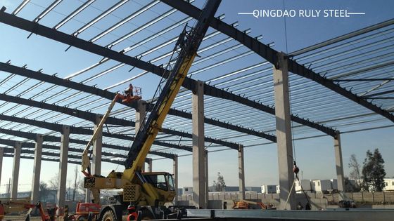 Portal Frame Moderne prefab werkplaats Hoogwaardige aanpassing Constructie bestemd voor depot