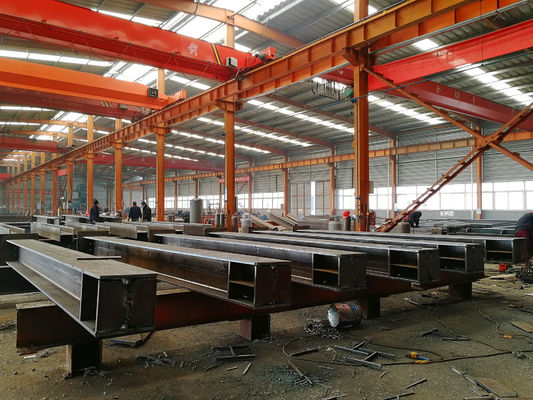 Hoogwaardig staalconstructiegebouw Grote span industriële fabriek