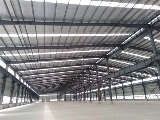 H sectie Staal voorgefabriceerd magazijn Gebouw Warmgewalst Gegalvaniseerd Economisch Industrieel Licht Gewicht Grote span