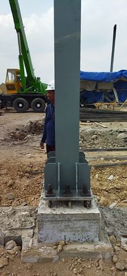 Prefab stalen constructie werkplaats grote overspanning eenvoudig te monteren met kraan