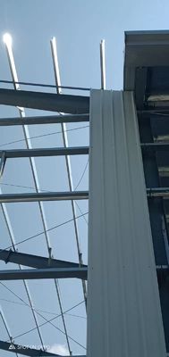 Prefab stalen constructie werkplaats grote overspanning eenvoudig te monteren met kraan