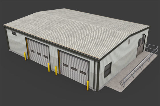 Portal Frame Moderne prefab werkplaats Hoogwaardige aanpassing Constructie bestemd voor depot