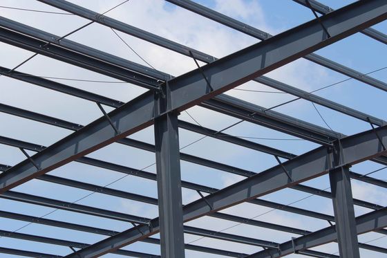 Portal Frame Moderne prefab werkplaats Hoogwaardige aanpassing Constructie bestemd voor depot