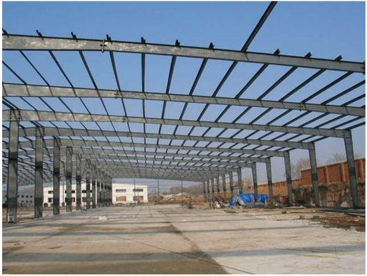H sectie Staal voorgefabriceerd magazijn Gebouw Warmgewalst Gegalvaniseerd Economisch Industrieel Licht Gewicht Grote span