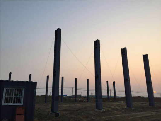 Sterke van de het Staalstructuur van de Kaderstructuur Prefab het Pakhuis Enige of Multispanwijdte