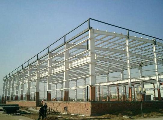 Prefab geprefabriceerde stalen magazijnwerkplaats met een levensduur van 50 jaar