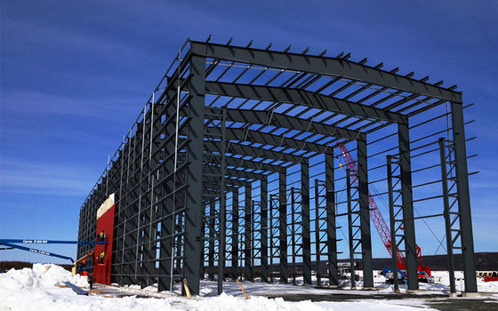 Prefabricaten van metaal Industrieel Draagbaar Structurele Frame Steel Workshop