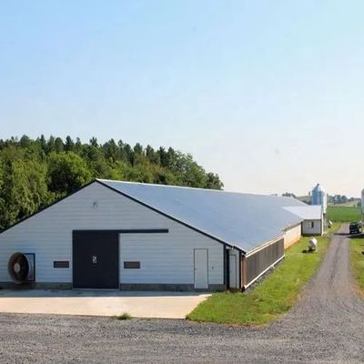 Prefab eenverdiepingsstaalconstructies Fabricatie voor magazijnbouw