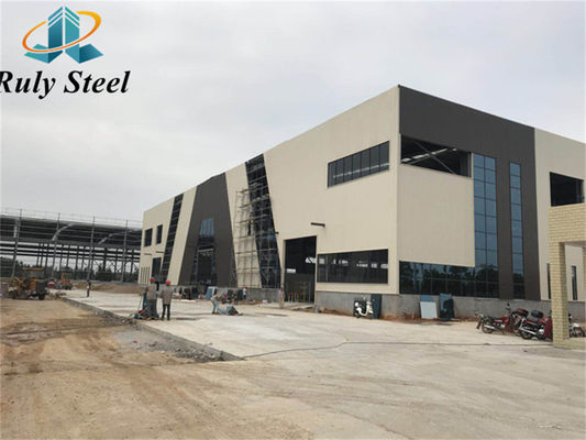 Langdurige, gemakkelijk te installeren, geprefabriceerde staalconstructie magazijn China Fabriek Levering Kleine/grote grootte