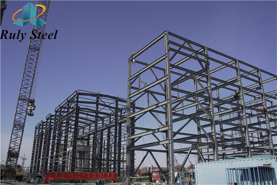 Vervaardiging van geprefabriceerde staalconstructies met meerdere verdiepingen voor woon- / kantoorgebouwen / hotels
